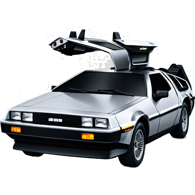 delorean emoji