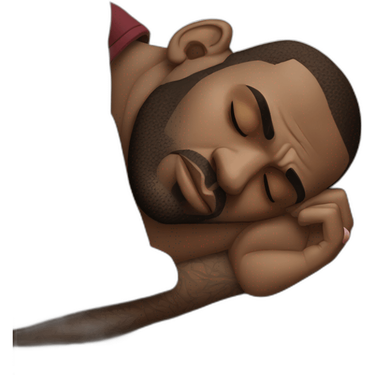 Lebron james sleeping emoji