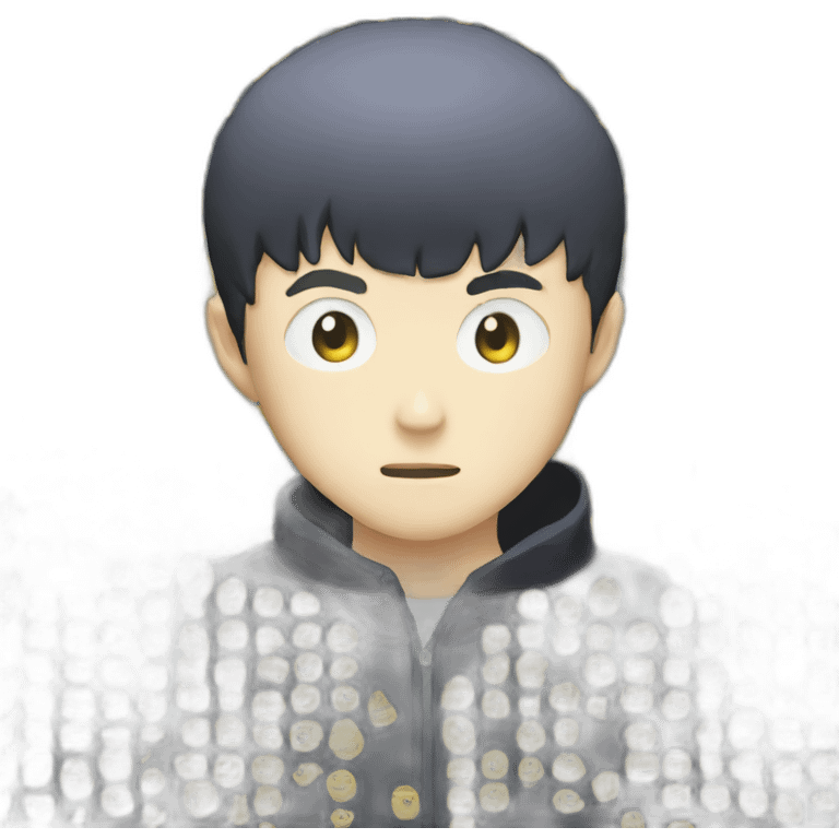 Mob from mob psycho emoji