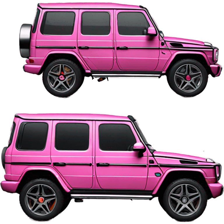 G wagon pink  emoji