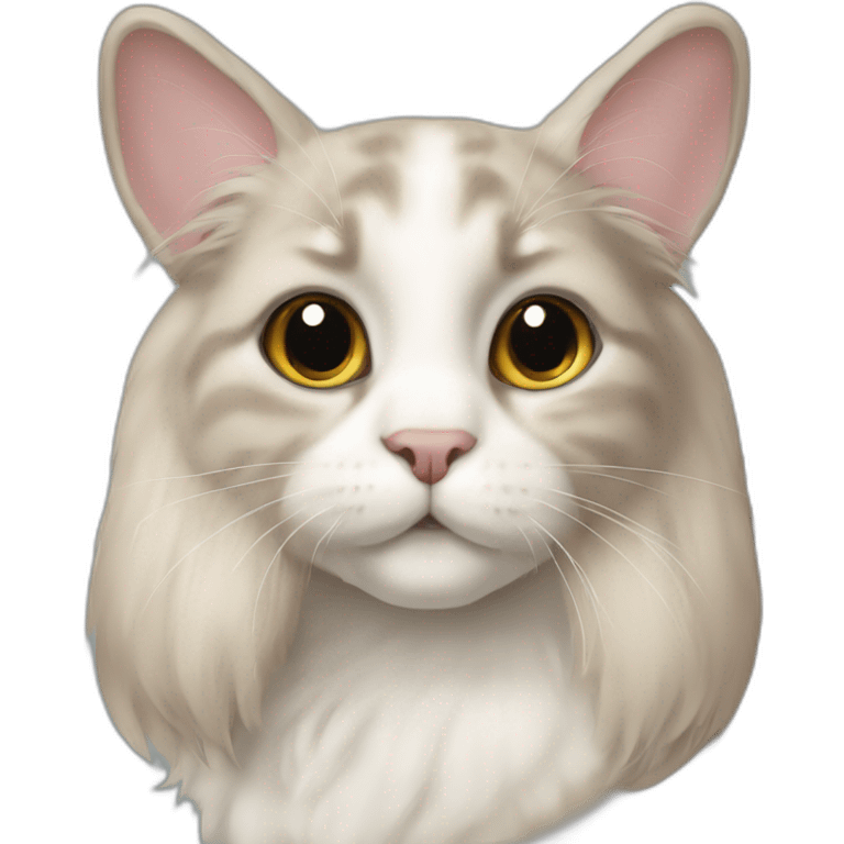 lop-eared cat emoji