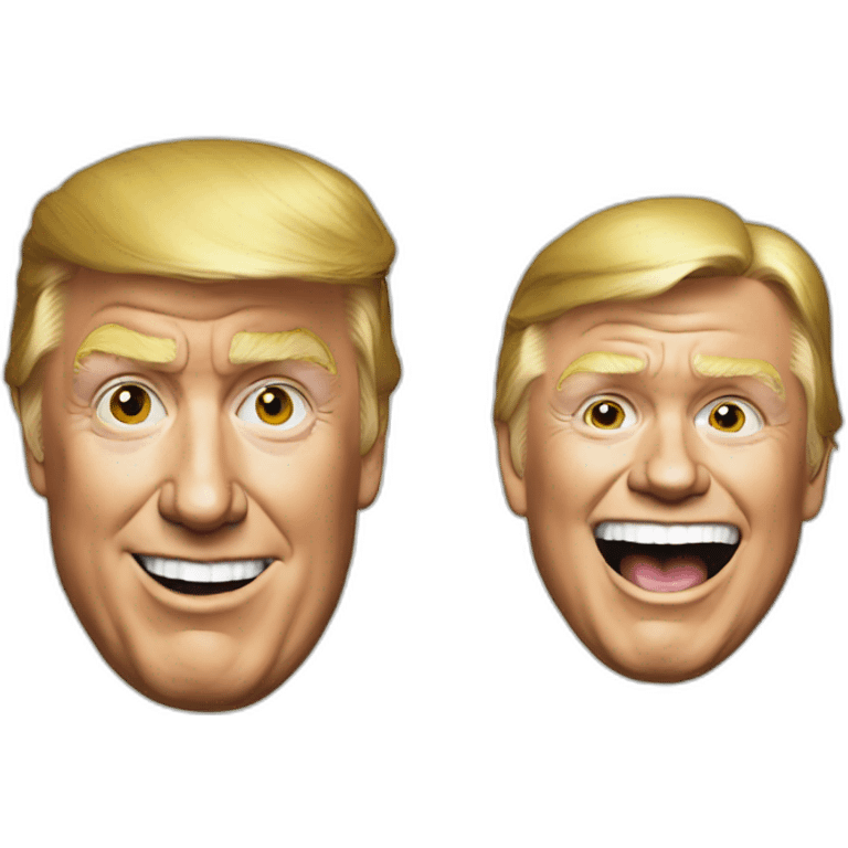 Trump jongle emoji