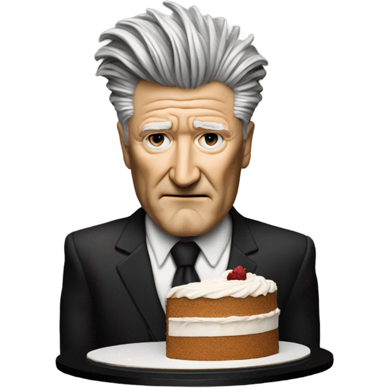 david lynch cake emoji