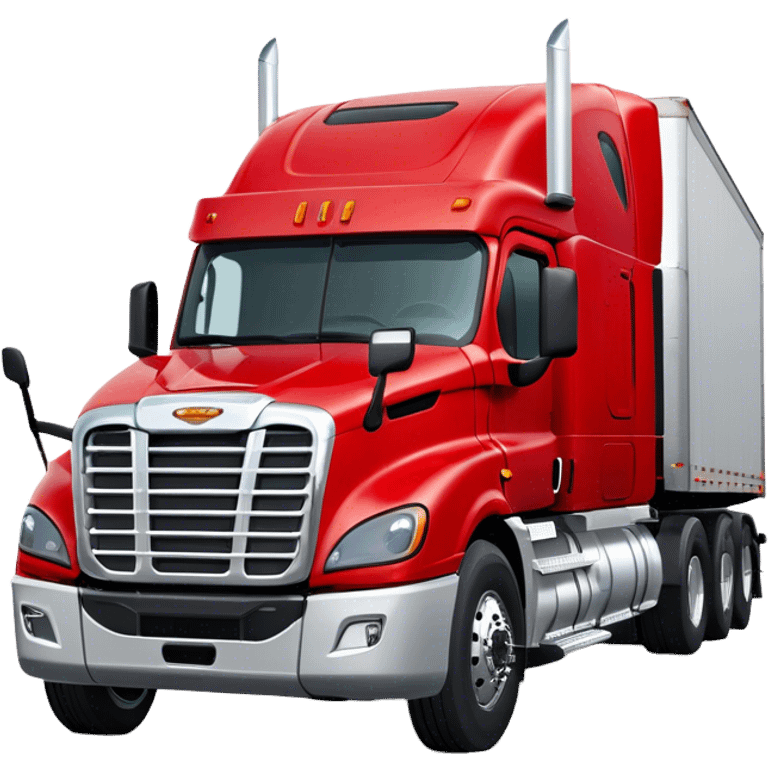 Cattle Truck - Freightliner Cascadia (Model Year: 2021) (Iconic colour: Red) emoji