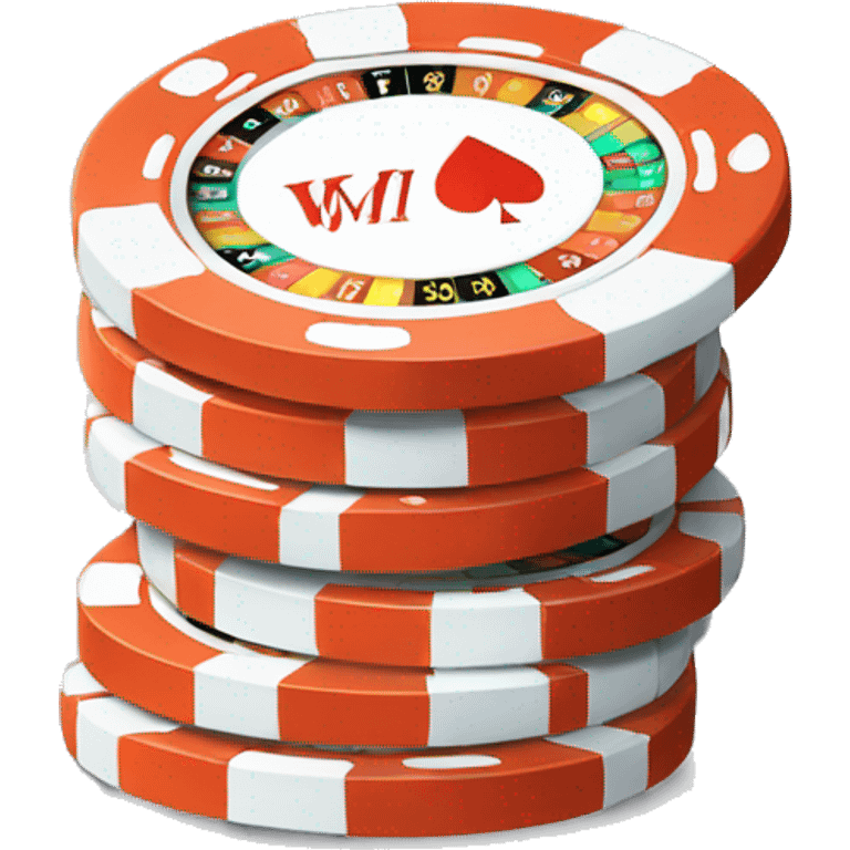 casino chips with the name winlife emoji