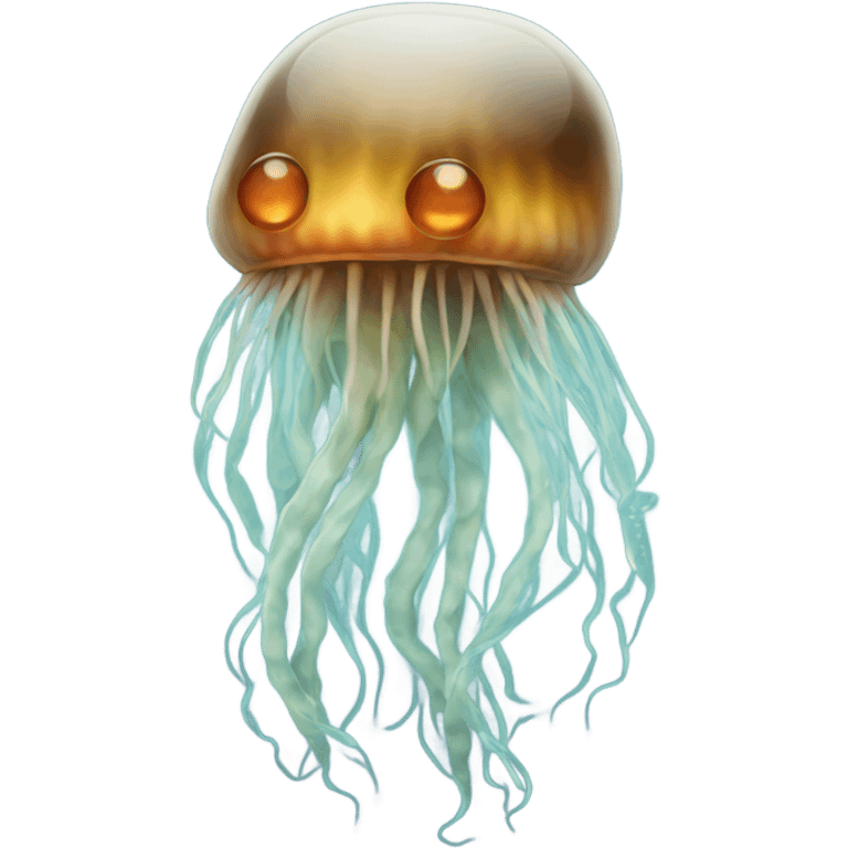 Smoking jellyfish emoji