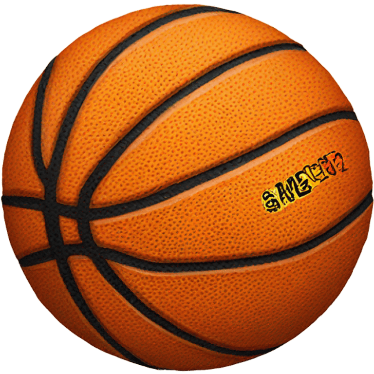 Basketball ball emoji