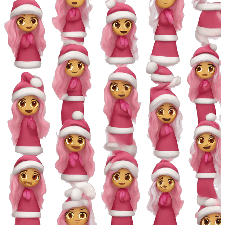 natale rosa emoji