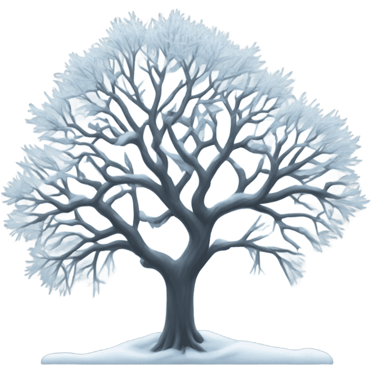 a winter tree emoji