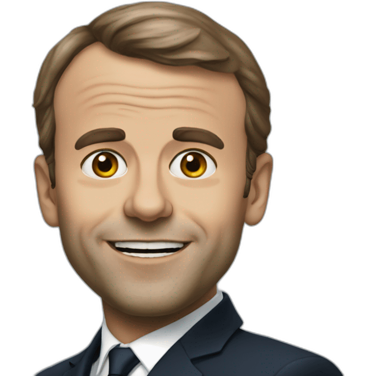 Emanuel Macron emoji