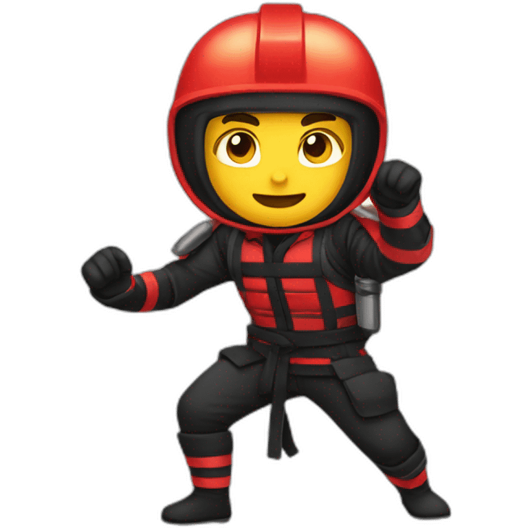 bombero ninja emoji