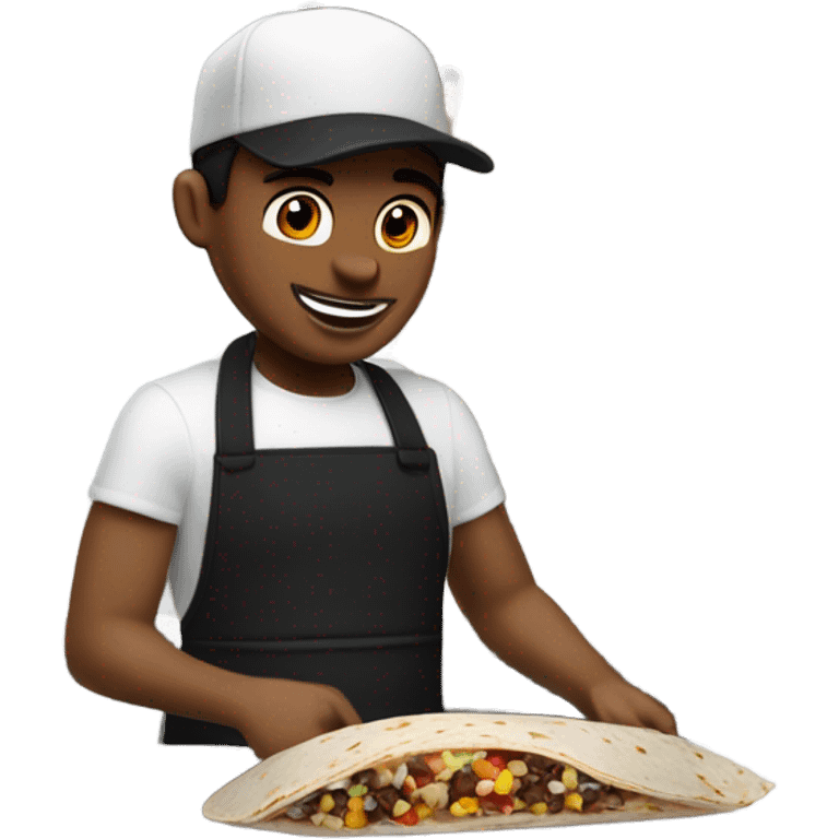 Chipotle worker emoji