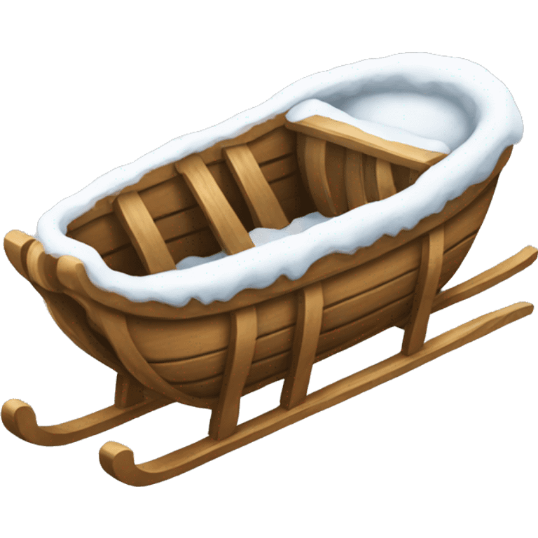 Winter sled  emoji