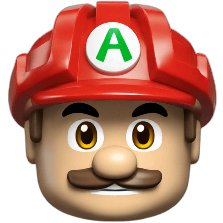 Lego Mario emoji