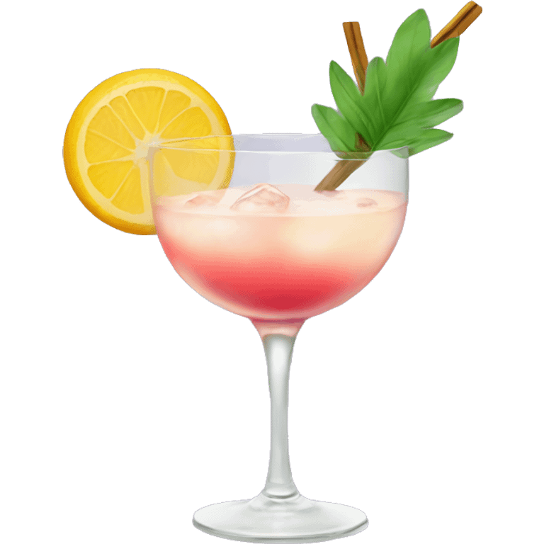 Aesthetic cocktail  emoji