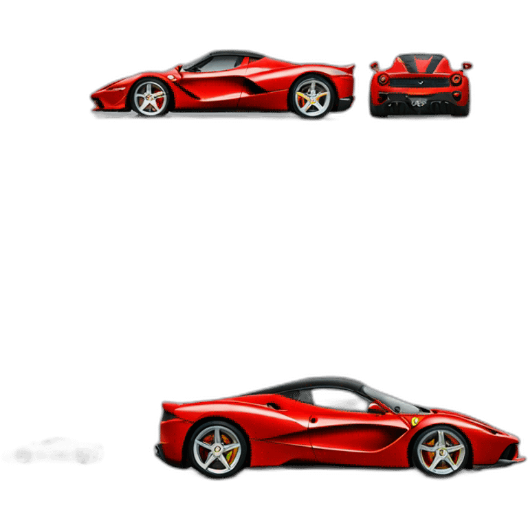 Ferrari la Ferrari emoji