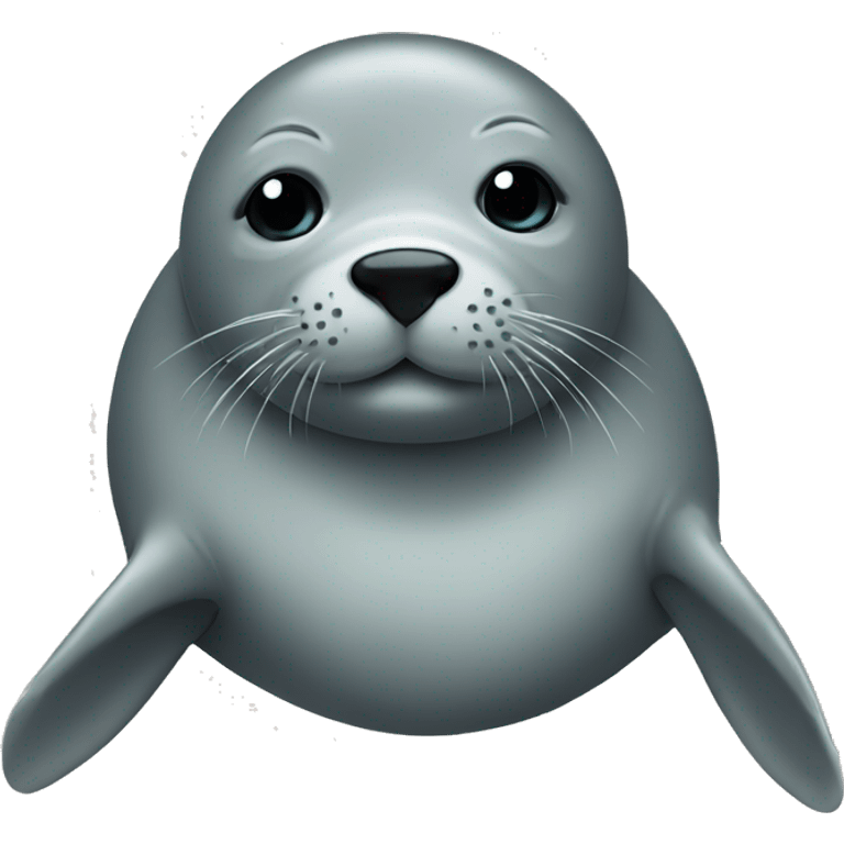 Seal with a bow emoji