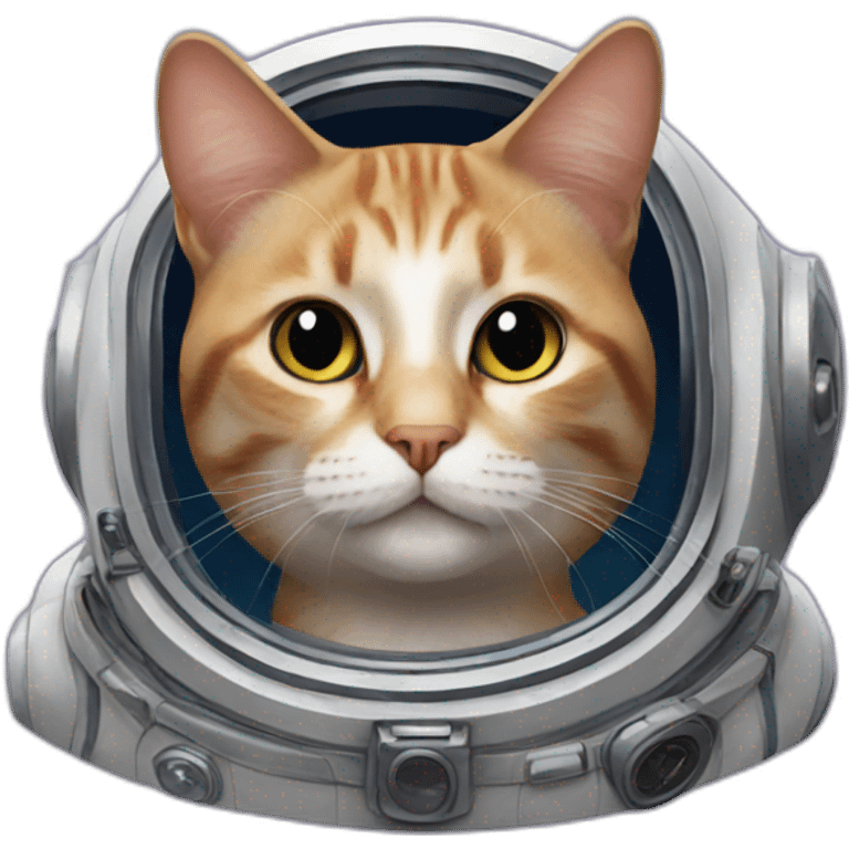 Cat in space emoji