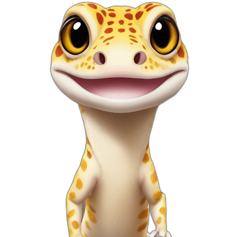 leopard gecko emoji