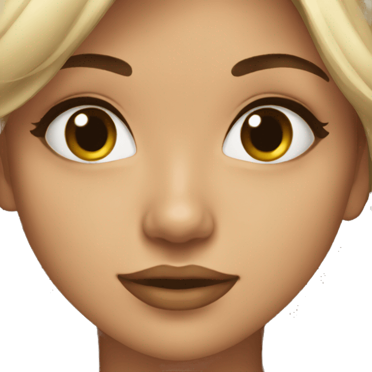 Beautiful girl emoji