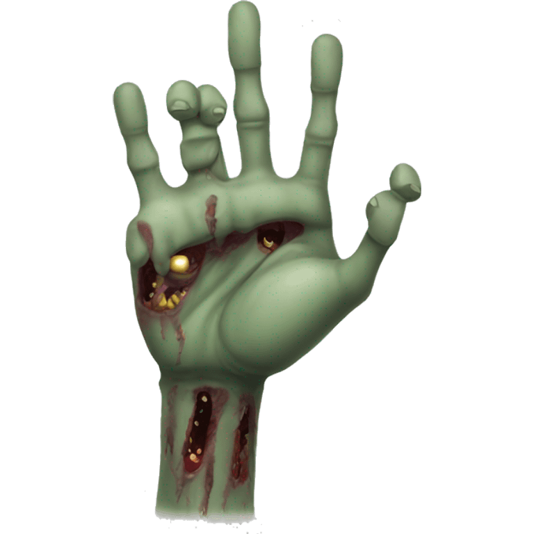 Zombie Hand emoji