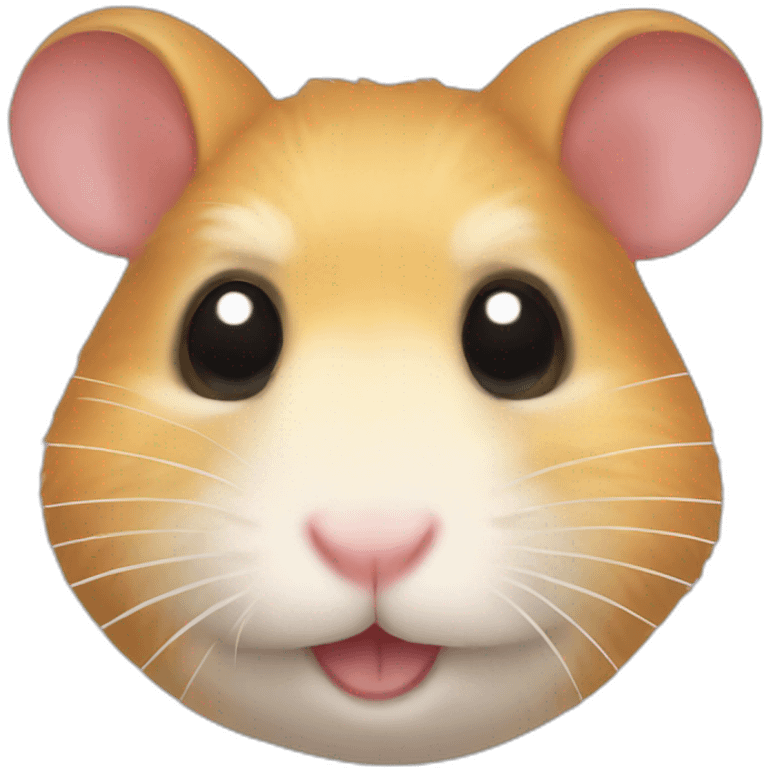 Hamster drawing emoji