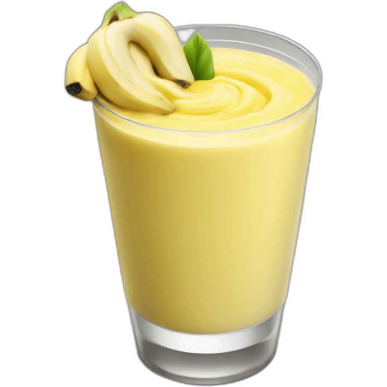 banana smoothie emoji