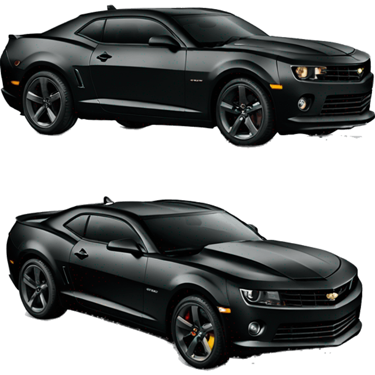 blacked out camaro emoji