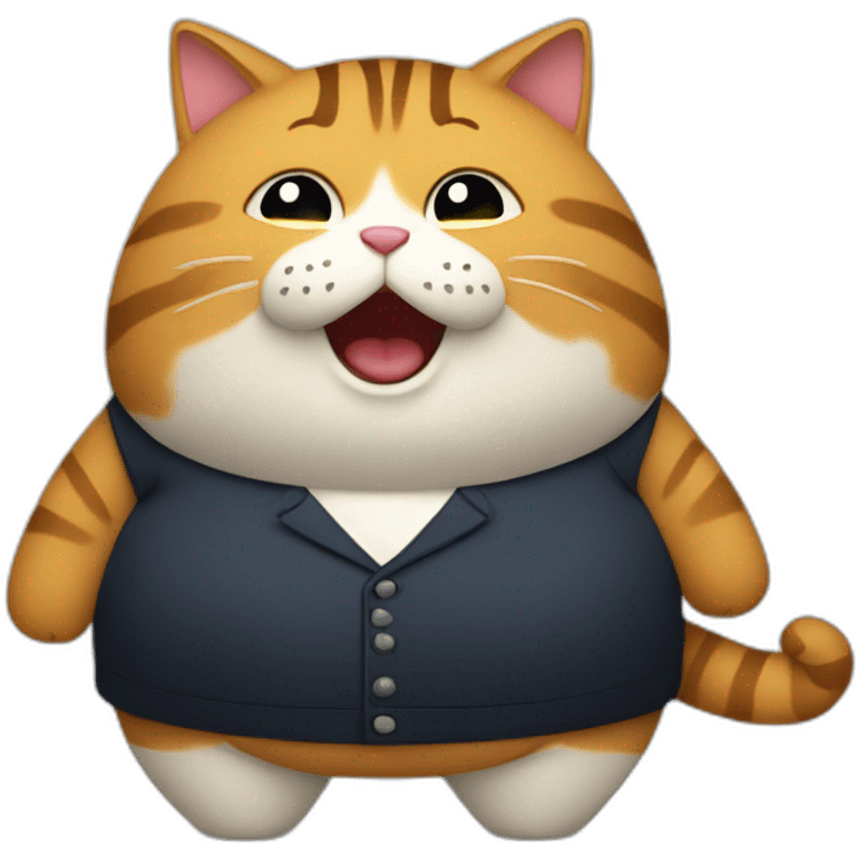 fat cat singer emoji