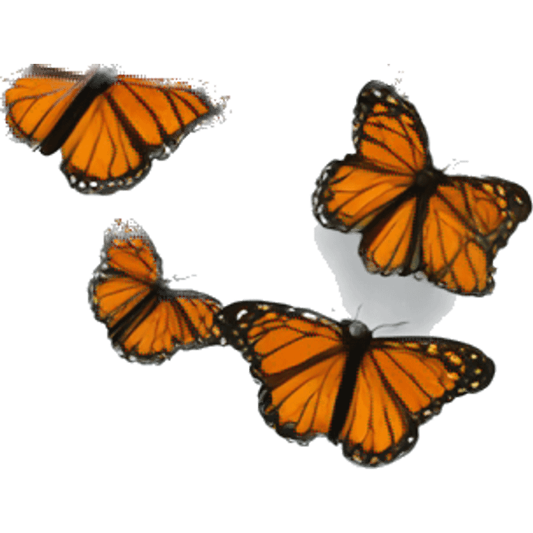 Monarch butterfly  emoji