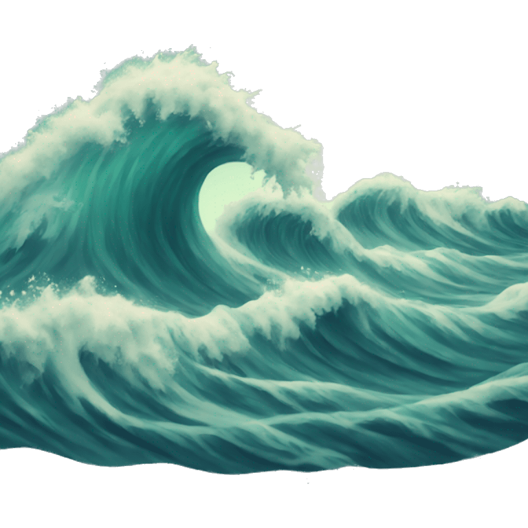  Sea waves emoji