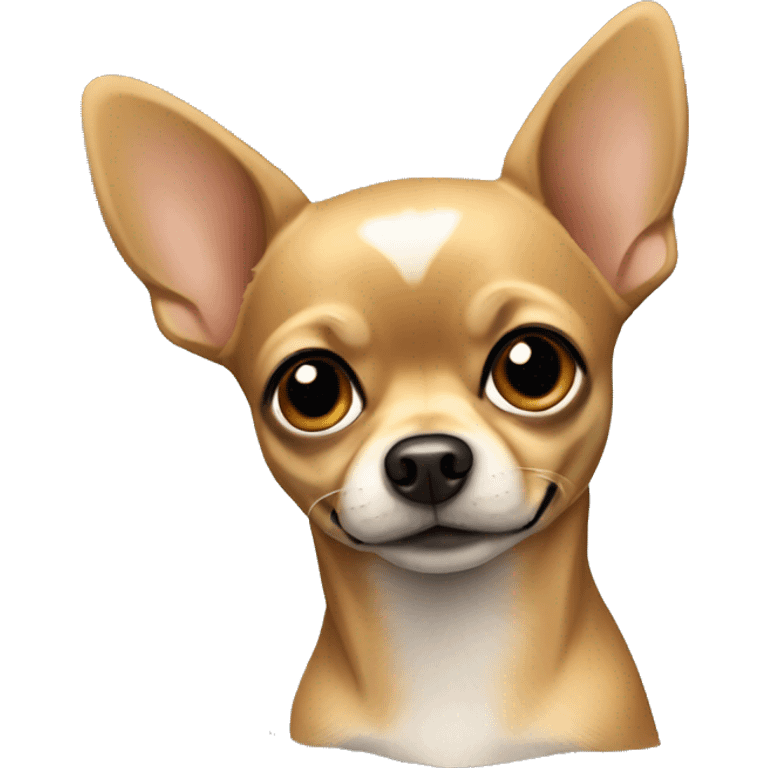 Black and tan Chihuahua emoji