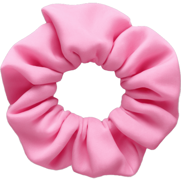 pink scrunchie emoji