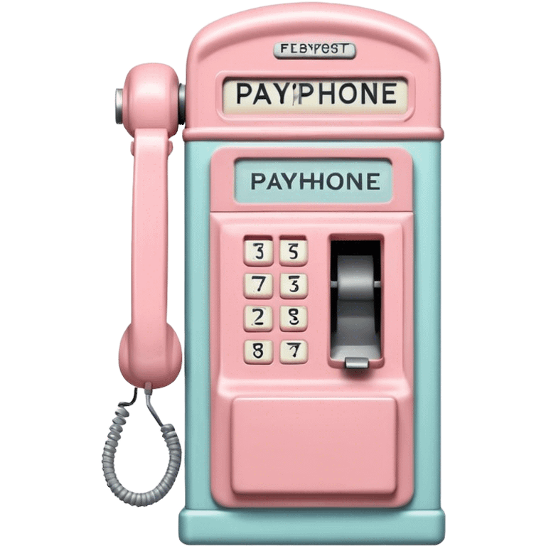 pastel london payphone emoji