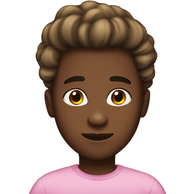 Gay black guy being fem. emoji