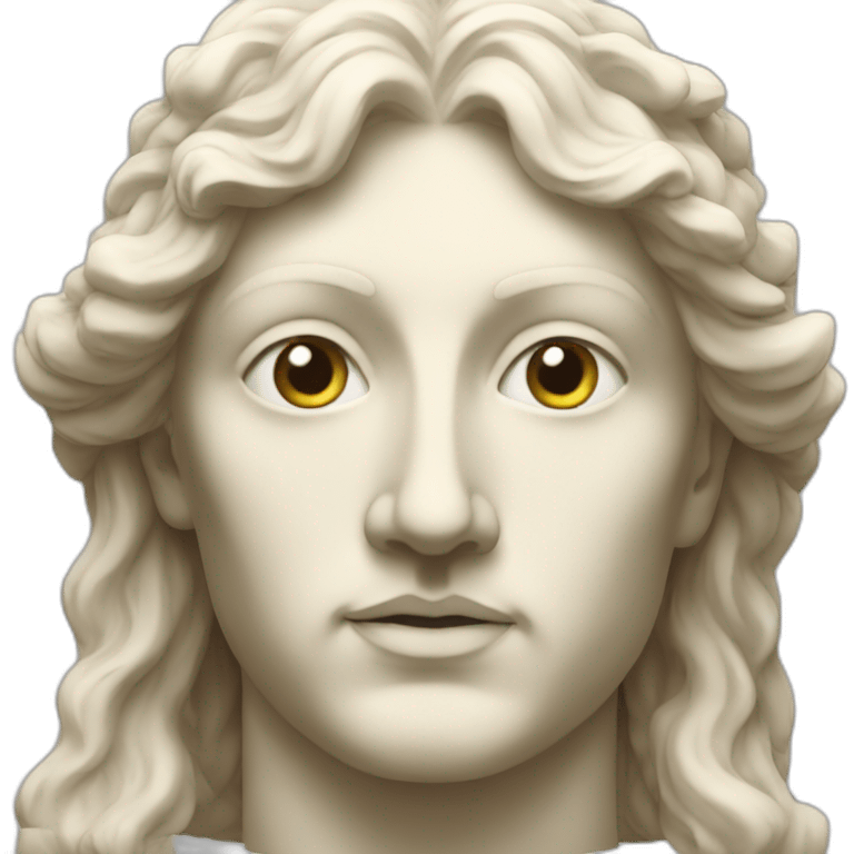 Renaissance Statue face emoji