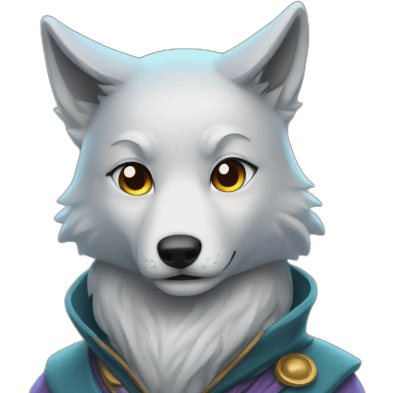 Holo the wise Wolf emoji