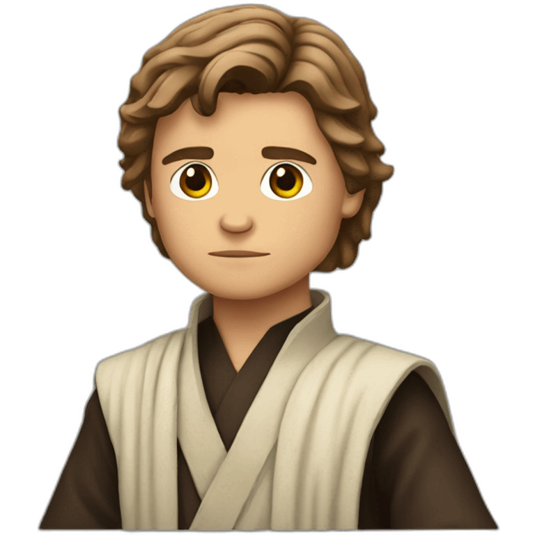 Anakin Skywalker with his scar emoji