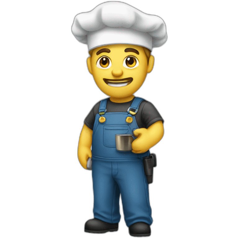 Tow-man-cook emoji