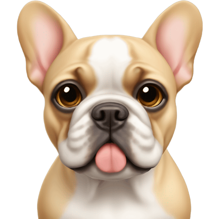 Tan French bulldog emoji