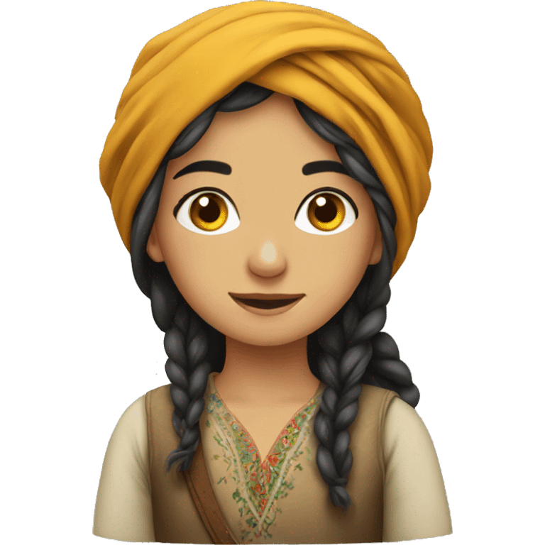 kurdish girl emoji