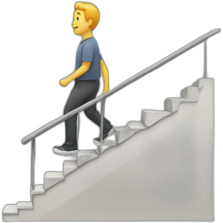 walking stairs emoji