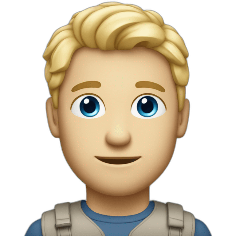 andrew fronted developer 27 years blonde blue eyes emoji