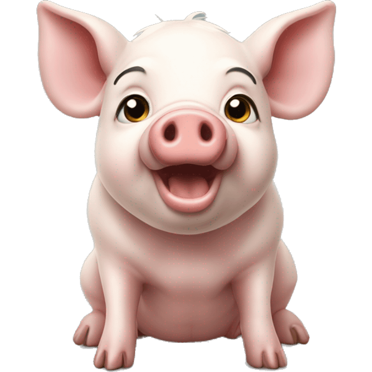 Petit Cochon qui pète emoji