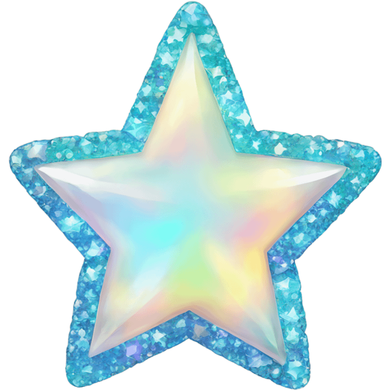 opal gemstone sparkle star emoji