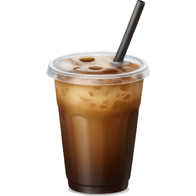 Iced coffee without a logo emoji