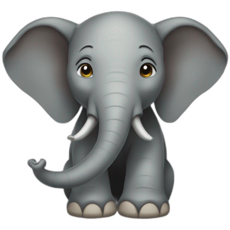 Elephant Jeanne d’arc emoji