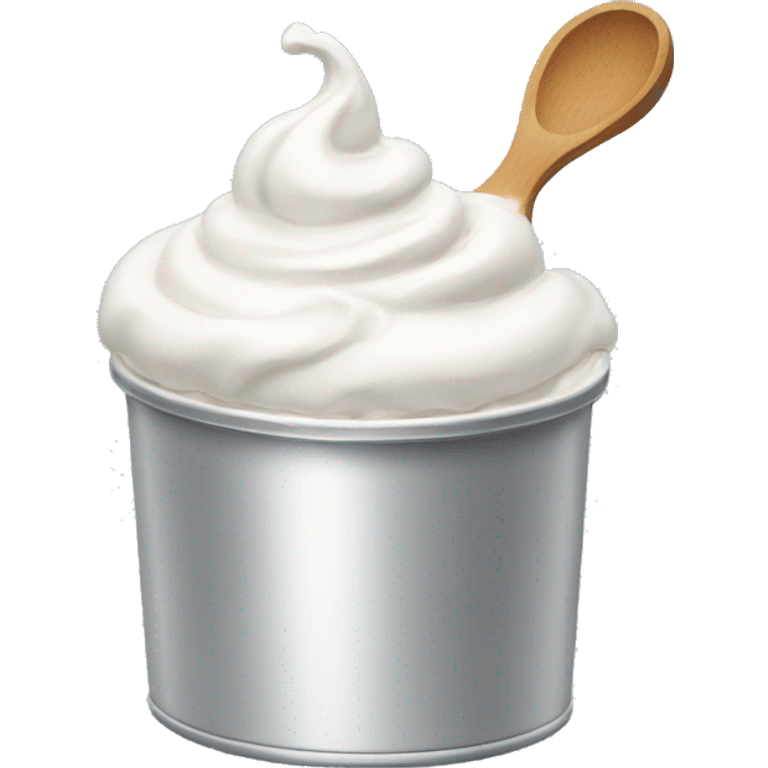 Can of whipped cream emoji