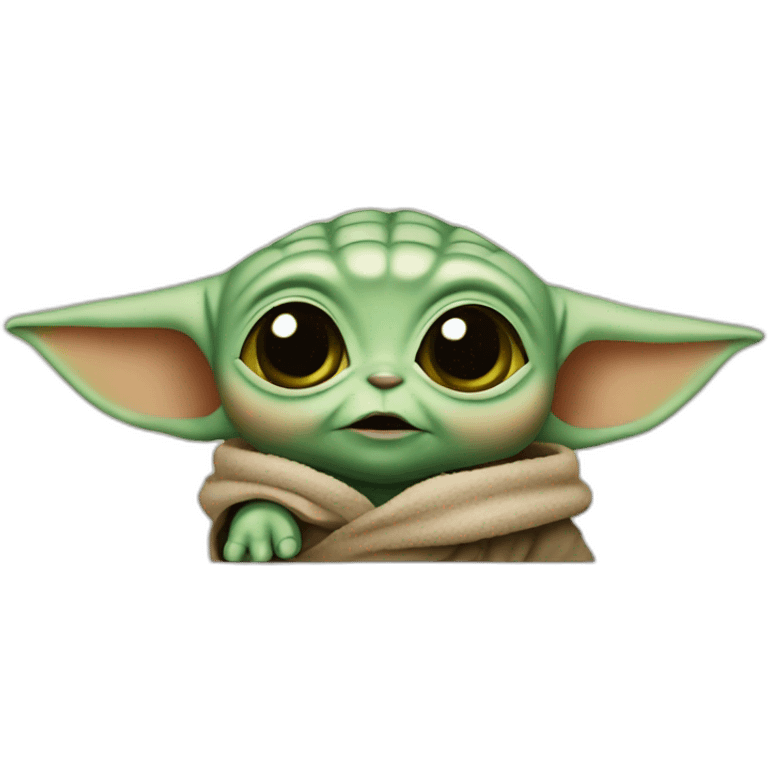 Baby yoda emoji