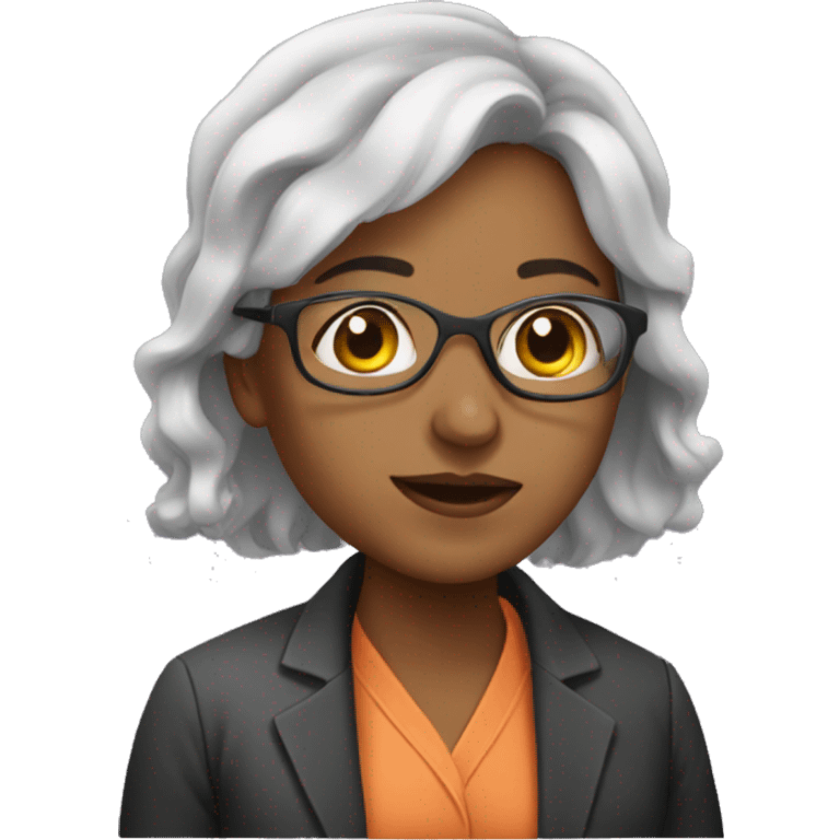 Woman in science emoji